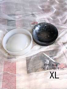 1 件普通随机 DIY 硅胶模具，白色硅胶烟灰缸模具，适用于 DIY 工艺品 - 白色 - 查看 5