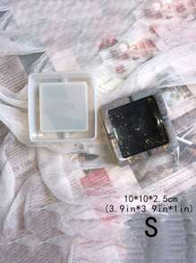 1 件普通随机 DIY 硅胶模具，白色硅胶烟灰缸模具，适用于 DIY 工艺品 - 白色 - 查看 6