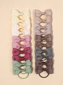 bilicaca 20 chiếc nơ trang trí tóc cho bé gái mới biết đi - Nhiều màu - Xem 2