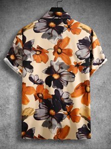 Manfinity RSRT 男士印花襯衫不帶T恤 - 彩色 - 查看 4