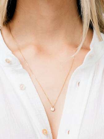 Amuleto Redondo Colar