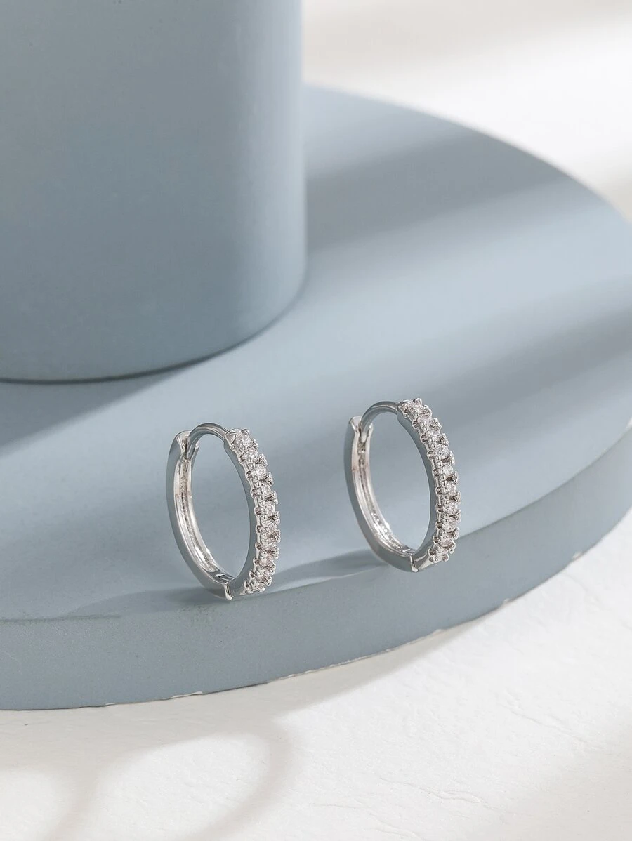 Hihho Vòng khuyên tai - Bạc - Xem 1