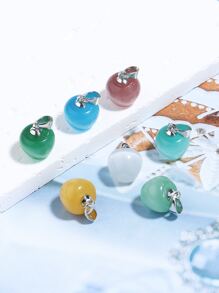 7 cái/bộ Mặt dây chuyền Apple DIY - Nhiều màu - Xem 4