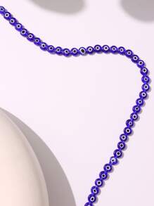 1strand Eye Detail DIY Bead - Royal Blue - View 3