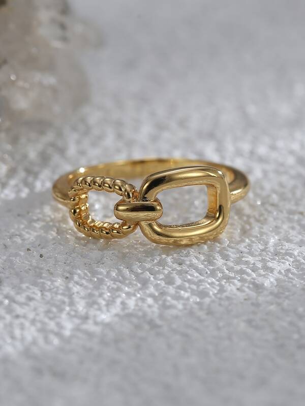 Chain Design Ring SHEIN USA