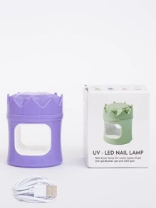 Lámpara de uñas electrónica 1 pieza - Morado - Ver 6
