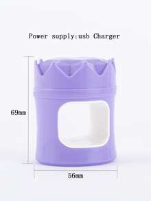 Lámpara de uñas electrónica 1 pieza - Morado - Ver 5