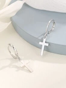 Hihho 十字架吊坠耳环