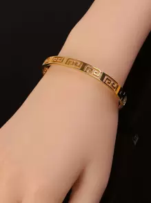 vòng tay rỗng - Vàng - Xem 3