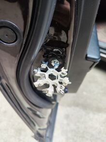 1 cờ lê ô tô thiết kế bông tuyết di động - Bạc - Xem 6