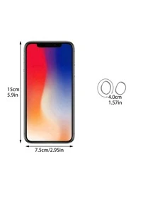 1000入組透明一次性髮圈 - 無色 - 查看 3