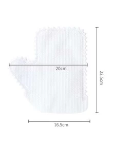 10入組/套滌綸家用手套家用白色洗碗手套