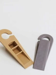 1入組矽膠門擋家用極簡主義白色門擋 - 白色 - 查看 4