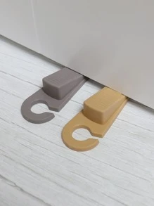 1入組矽膠門擋家用極簡主義白色門擋 - 白色 - 查看 2