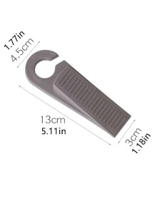 1入組矽膠門擋家用極簡主義白色門擋 - 白色 - 查看 3