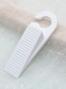 1入組矽膠門擋家用極簡主義白色門擋 - 白色 - 查看 1