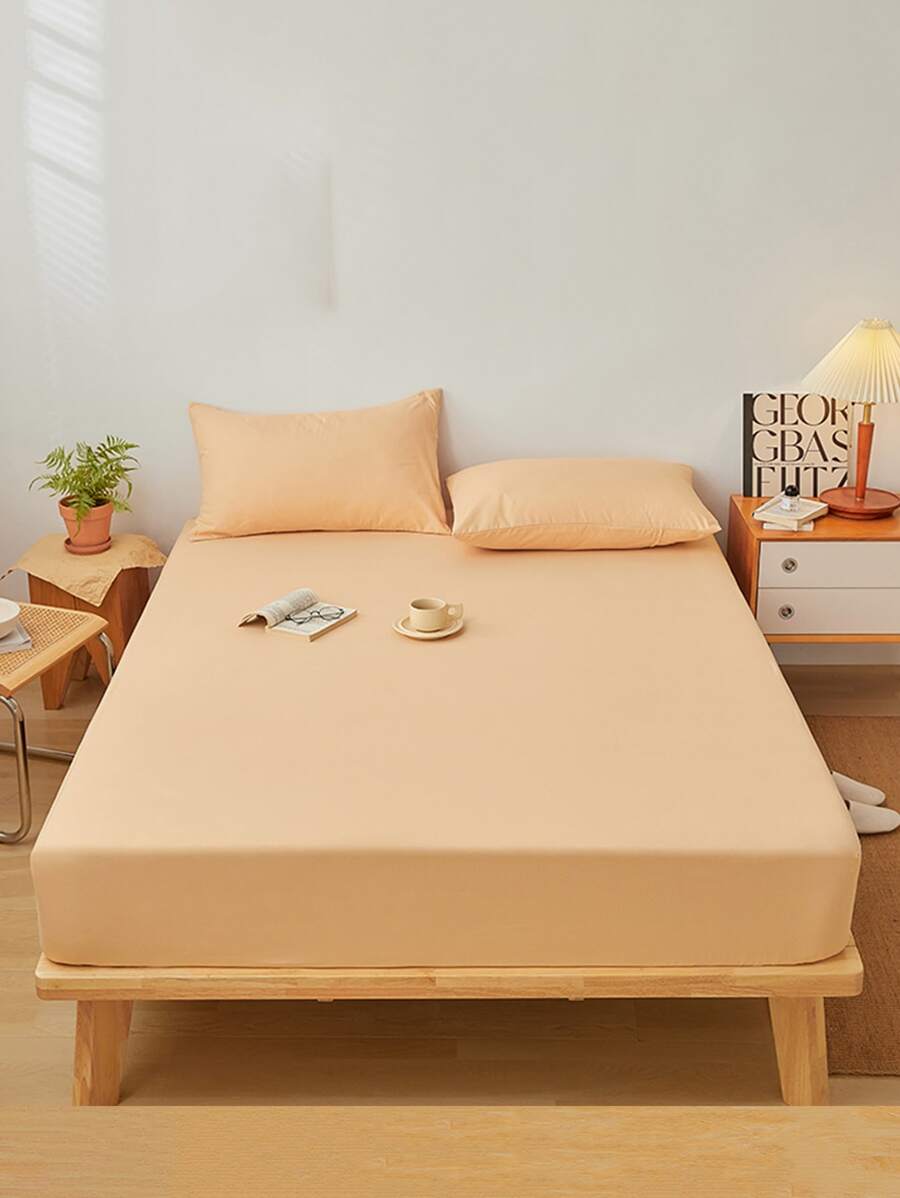 1 Đồng Màu Trang Bị Tấm Tối Giản Vải Trang Bị Tấm Cho Gia Đình, Tất Cả Các Mùa - Màu be - Xem 1