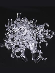 FULL BEAUTY gói Dùng Một Lần Rõ Ràng Vòng Bảng 1 Nhựa Kim Loại Phnom Penh Phối Màu Phù Hợp Cho Phụ Nữ Và Bé Gái - Trong sáng - Xem 2