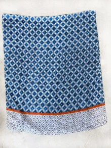 Pañuelo con patrón geométrico - Multicolor - Ver 6