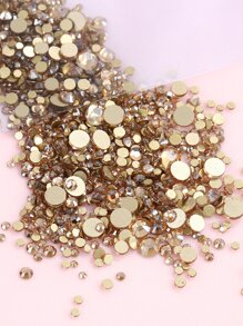 1 gói trang trí móng tay nghệ thuật đính đá Rhinestone DIY Mặt dây chuyền trang trí móng tay Đá quý trang trí móng tay - Nhiều màu - Xem 1