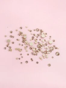 1 gói trang trí móng tay nghệ thuật đính đá Rhinestone DIY Mặt dây chuyền trang trí móng tay Đá quý trang trí móng tay - Nhiều màu - Xem 3