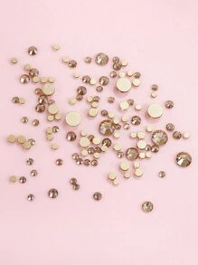 1 gói trang trí móng tay nghệ thuật đính đá Rhinestone DIY Mặt dây chuyền trang trí móng tay Đá quý trang trí móng tay - Nhiều màu - Xem 4