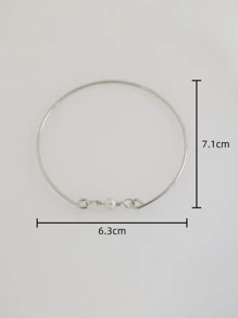 Đồ trang trí Ngọc Trai giả Nhẫn - Nhiều màu - Xem 3