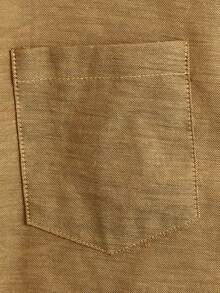 SHEIN 男孩補丁貼口袋襯衫不帶T恤