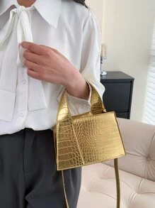 Túi đeo chéo Nữ Có thể điều chỉnh được Hấp dẫn Đúng mốt - Vàng - Xem 1