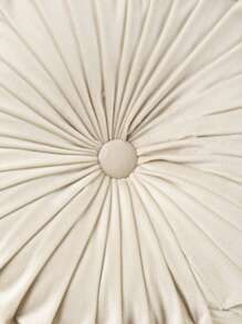 1pc Beige Tire Shape Throw Pillow With Cushion Insert, Casual Home Decor - Beige - View 2