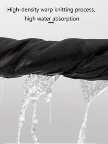 1pc Magic Cloth, Glass Cloth, Non-Marking, Special Non-Watermark Cloth, Housekeeping Cleaning Scouring Pad,Kitchen,Bathroom,Home,Household Suppliers - Grey - View 2