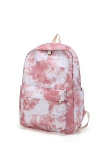 shinaier Ba lô buộc dây tối giản có dây đôi và ngăn đựng laptop cho học sinh - Nhiều màu - Xem 1