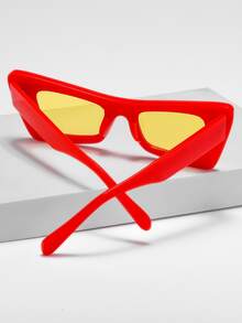 Gafas de sol de ojo de gato - Burdeos - Ver 2