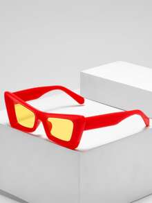 Gafas de sol de ojo de gato - Burdeos - Ver 4