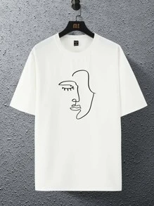 Manfinity Hypemode Áo thun & Áo lót Nam Con số Giải trí - trắng - Xem 2