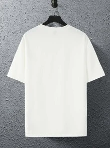 Manfinity Hypemode Áo thun & Áo lót Nam Con số Giải trí - trắng - Xem 3