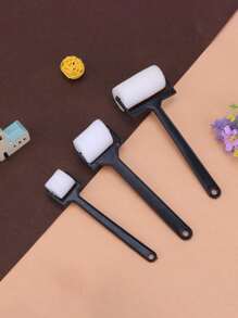 3入組多功能滾輪繪畫海綿套裝 - 黑色 - 查看 2