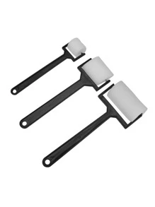 3入組多功能滾輪繪畫海綿套裝 - 黑色 - 查看 3