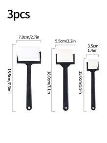 3入組多功能滾輪繪畫海綿套裝 - 黑色 - 查看 4