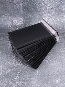 10pcs Solid Bubble Mailer Bag - Black - View 2