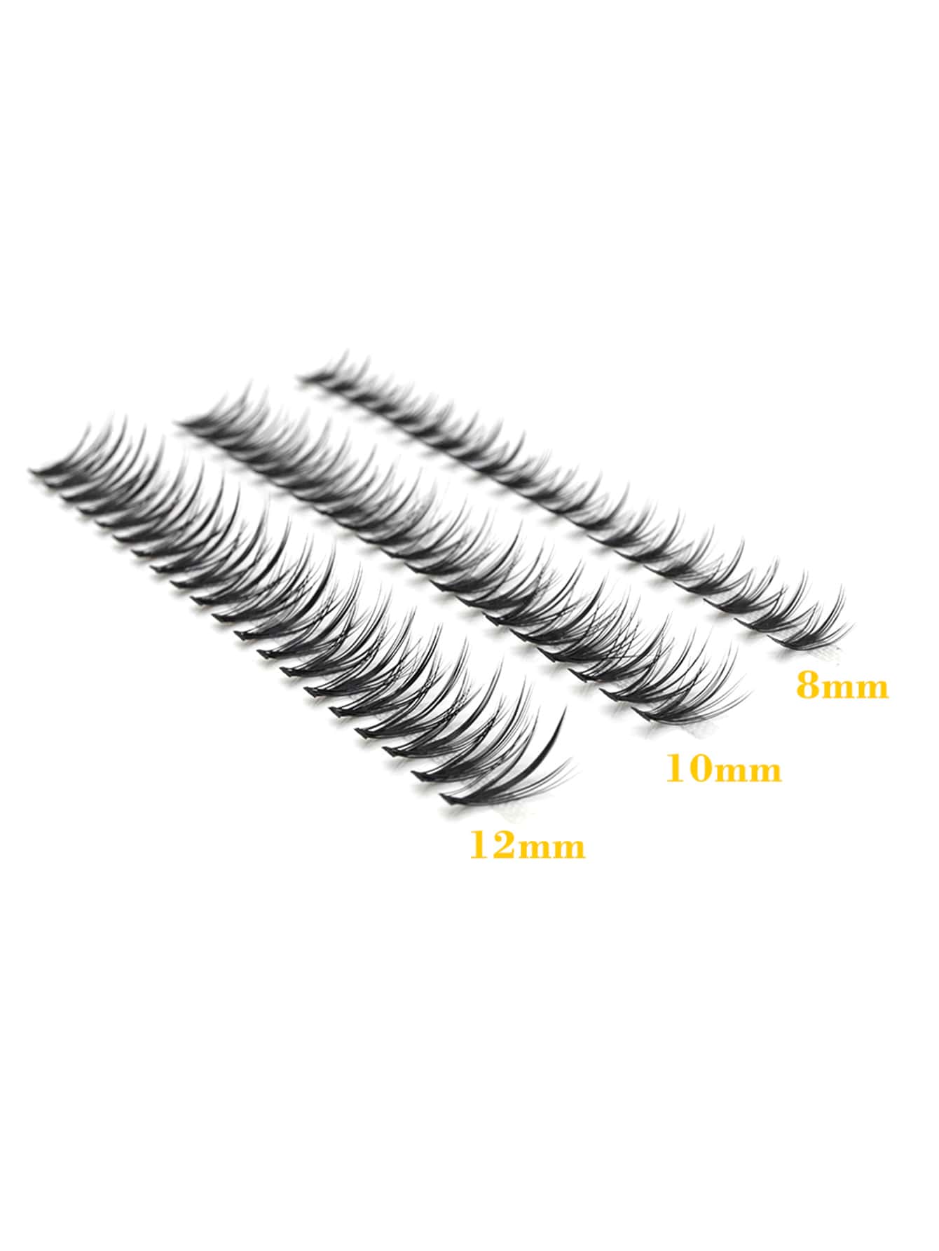 KIMCCI 1box 0.07mm Individual False Eyelashes, Natural thick grafted false eyelashes single cluster planting,For Women Mom Wife Sister Teen Girl Friend,For Eyelash Extensions