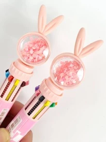 1 cây bút bi trang trí sequin - Nhiều màu - Xem 2