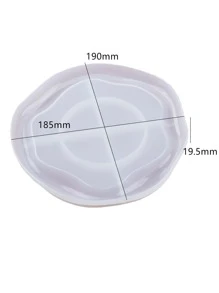 1入組矽膠模具家用極簡白色DIY矽膠模具 - 白色 - 查看 4