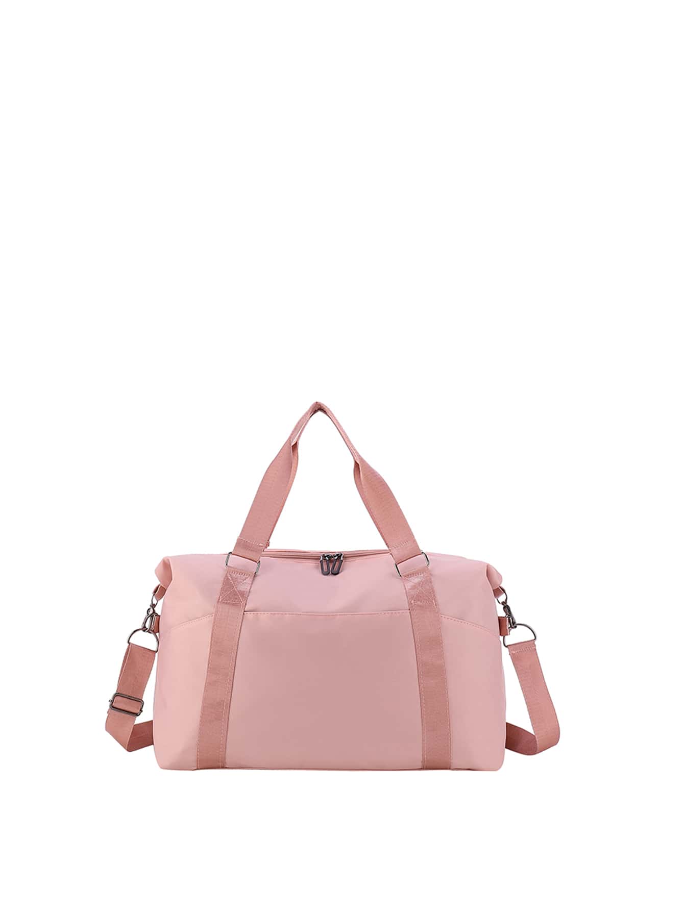 Pink Travel Bag Large Capacity Sporty - Pink - View 1