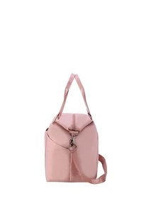 Pink Travel Bag Large Capacity Sporty - Pink - View 3