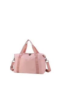 Pink Travel Bag Large Capacity Sporty - Pink - View 5