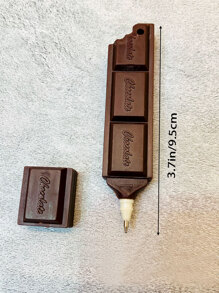 2入組巧克力形狀隨機圓珠筆