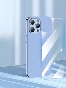 1入組鋼化膜手機保護膜和1入組鏡片膜適用於iphone - 無色 - 查看 5