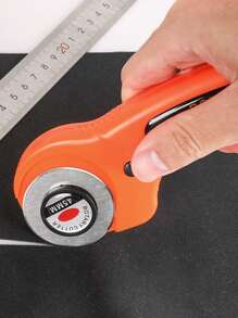 45mm Rotary Cutter With 5 Replacement Blades Lock Rotary Cutter Set Sewing Cutting Tool For Fabric Papers Leather Crafts