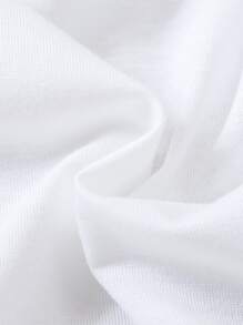 Baby Boy Striped Print Tie Print 2 In 1 Tee & Shorts - Multicolor - View 3